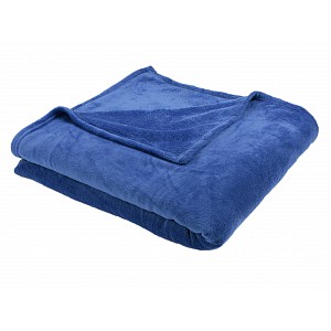 Mikroflanelová deka Premium 150x200 - Královská modrá